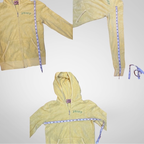 Juicy Couture Terry Cloth Long Sleeve Sweater - Picture 3 of 5